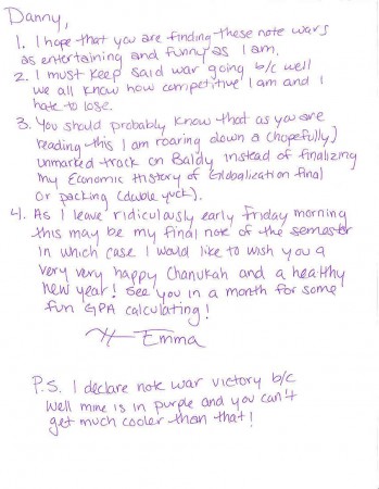 Emma's note 2