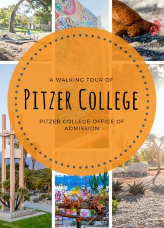 walking tour of Pitzer College