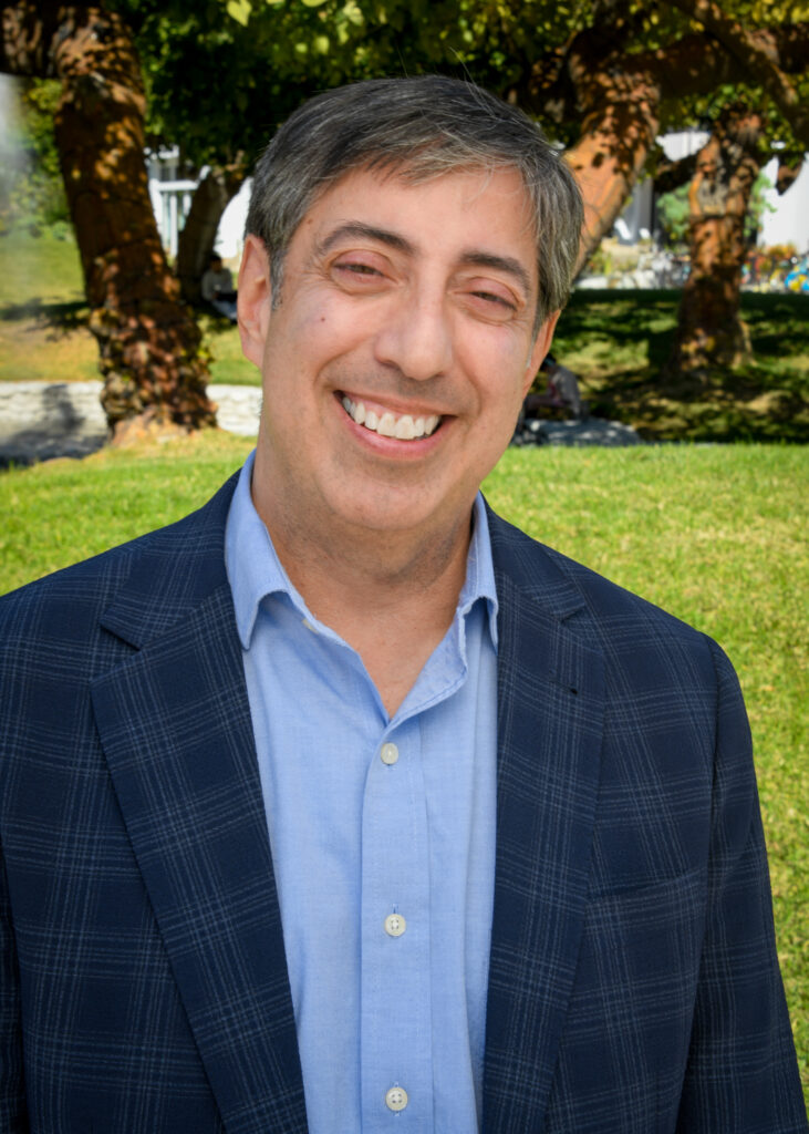 Portrait of Gary Cordova, Fall 2023, at the Pitzer College Campus