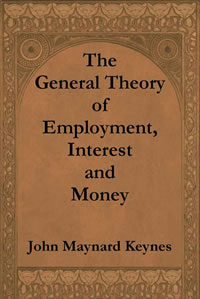 Book cover, The General Theory of Employment, Interest and Money