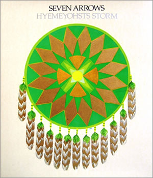 Book cover, Seven Arrows