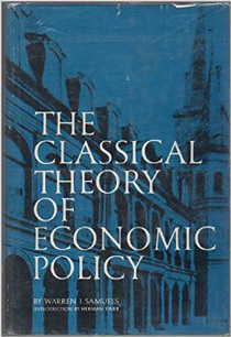 Book cover, The Classical Theory of Economic Policy