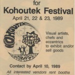 1989 Kohoutek want ad