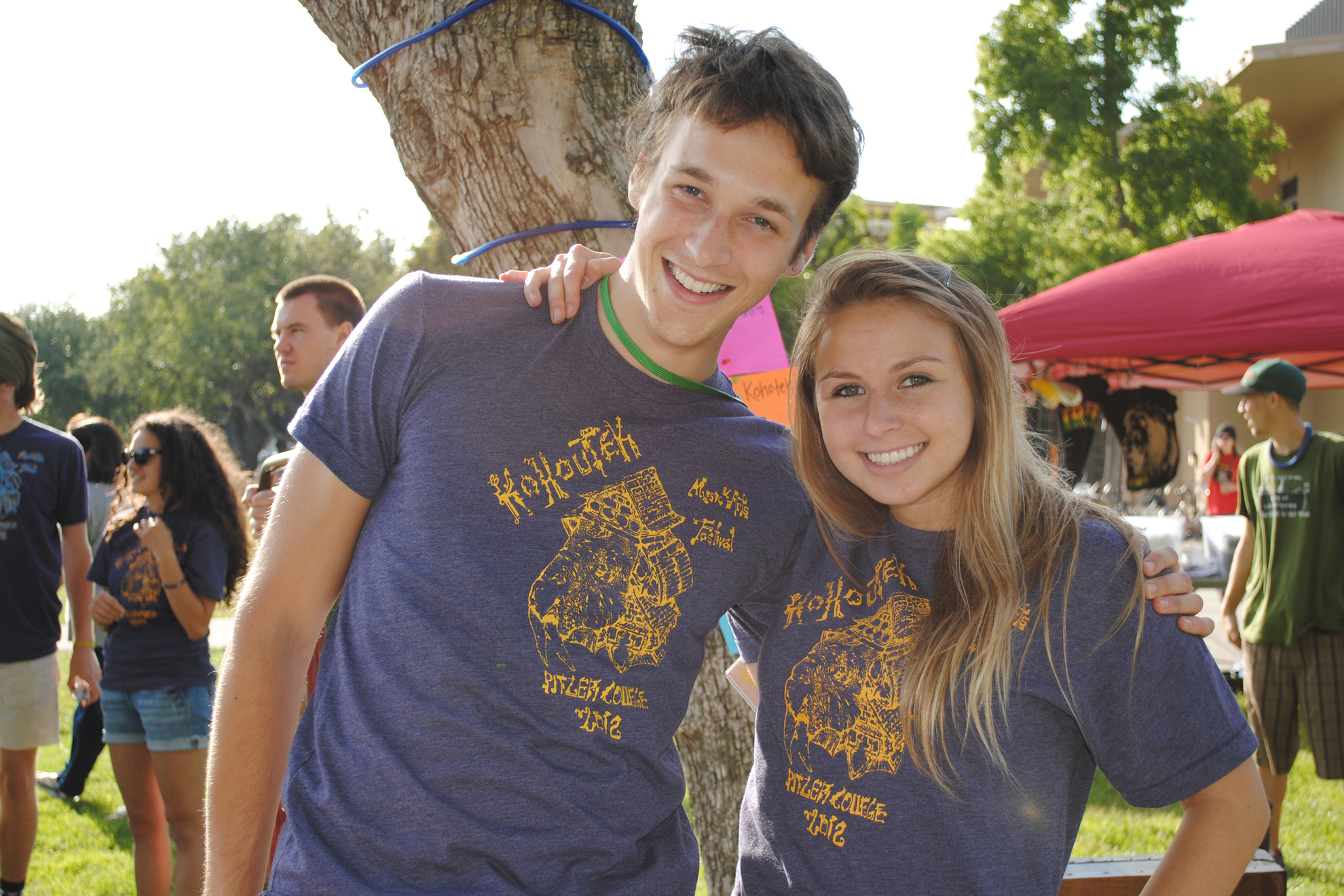 2012 - Students in Kohoutek t-shirts