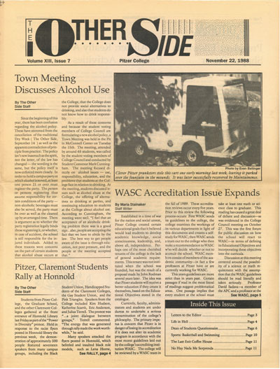 Cover, The Other Side, November 22, 1988