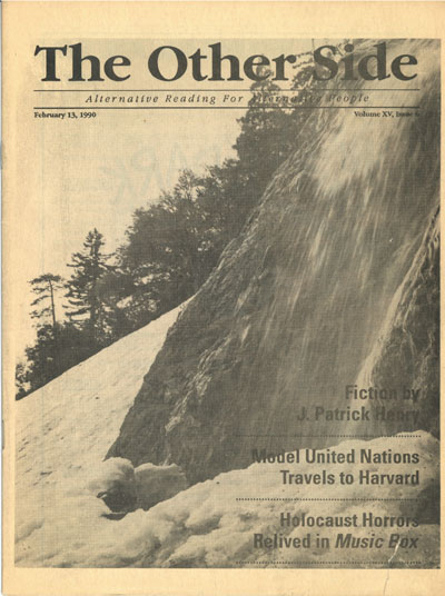 Cover, The Other Side, February 13, 1990