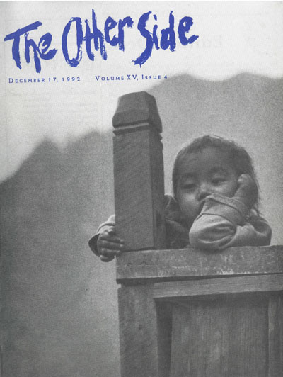 Cover, The Other Side, October 1992