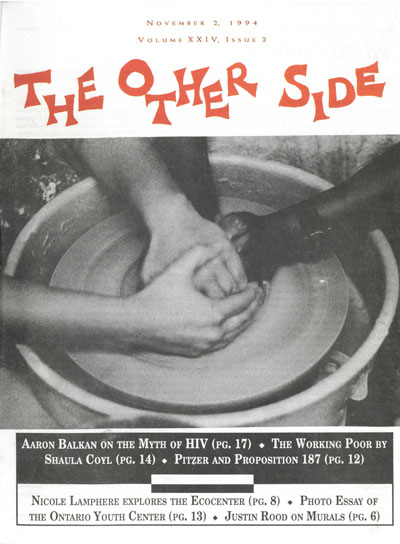 Cover, The Other Side, November 1994