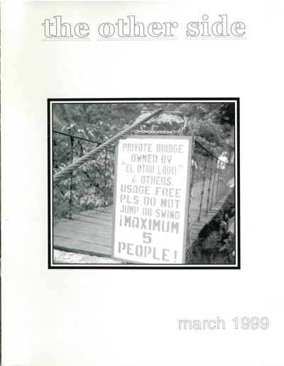 Cover, The Other Side, March 1999