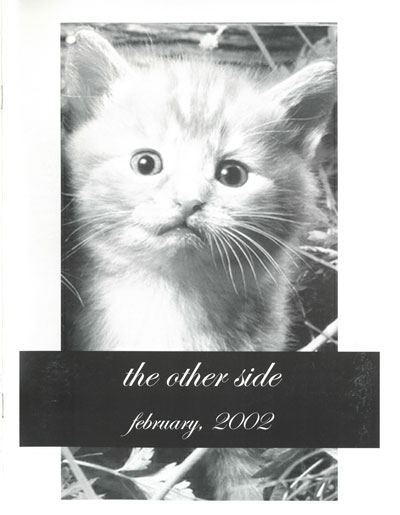 Cover, The Other Side, February 2002