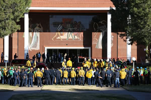More than 300 LA County first responders, Campus Safety and Claremont Colleges staff participated in the three-day drill.