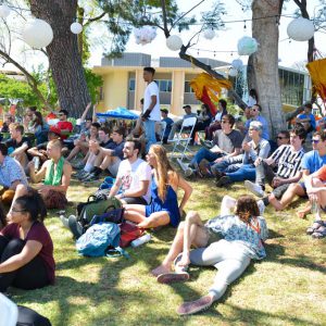 Kohoutek Festival on the Mounds during Alumni Weekend 2016, April 23.