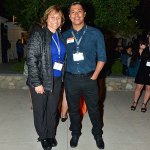 Alumni Awards reception at the President's Residence on April 22, Alumni Weekend 2016.