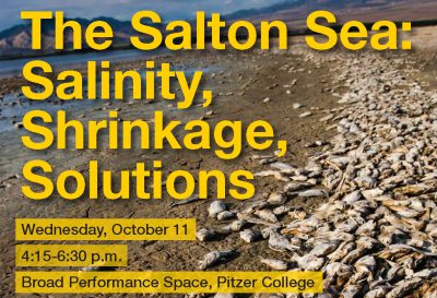 The Salton Sea: Salinity Shrinkage Solutions