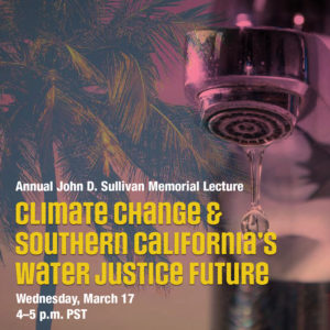 Annual Sullivan Lecture, Spring 2021