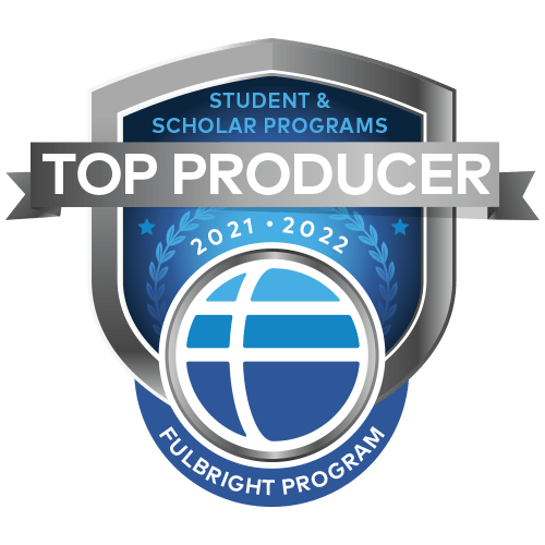 Fulbright Top Producer, 2021-22