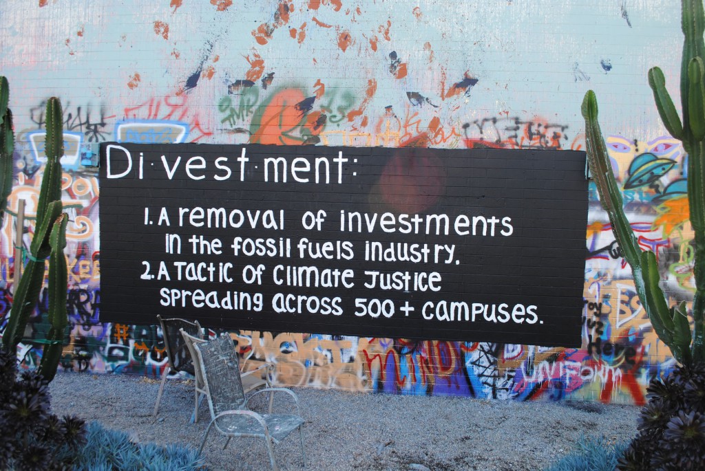 Divestment Press Conference