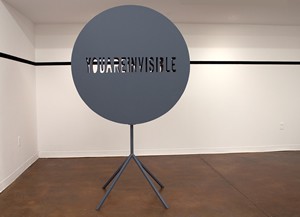 You are Invisible (2012); Mixed media; Dimension variable; Courtesy of the artist