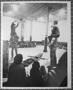 Juan Downey’s 1972 performance piece “Energy Fields.” Credit: Juan Downey Archives