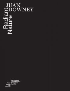 Catalogue cover - Juan Downey: Radiant Nature