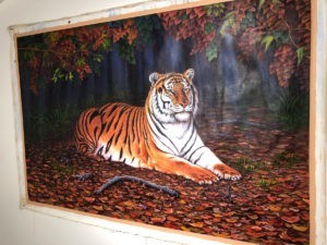 Stan Hunter, Endangered, ca. 2012, acrylic on canvas