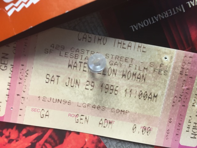 Theater ticket, Watermelon Woman