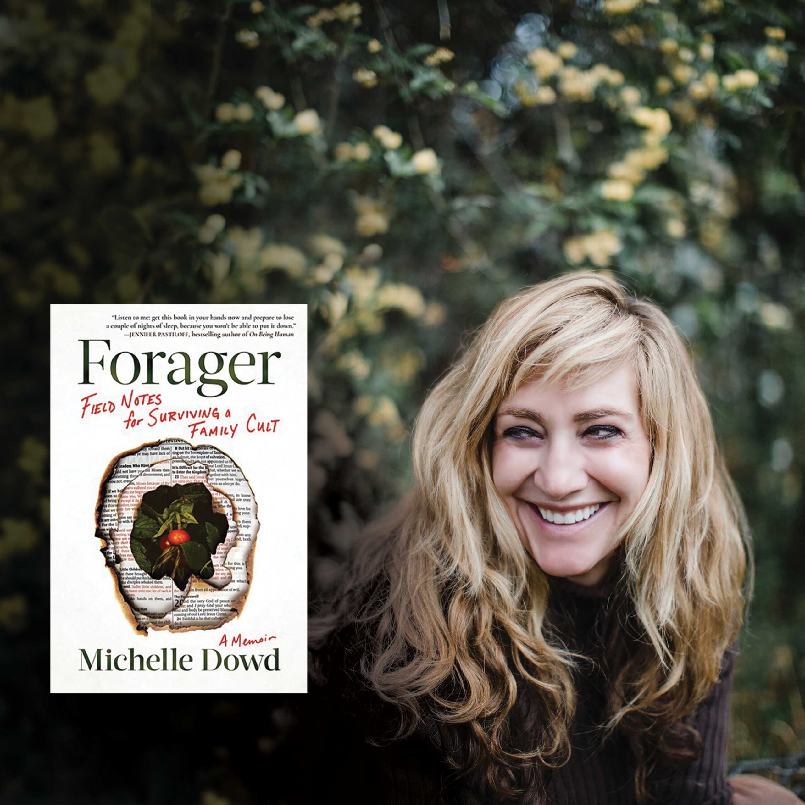 Michelle dowd and Forager book cover