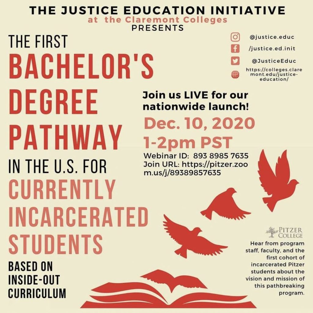 Bachelor's Degree Pathway for Incarcerated Students