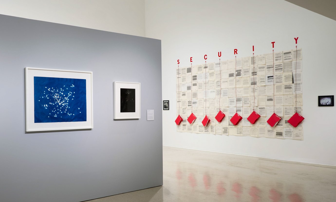 Installation view of Atomic Dragons exhibition