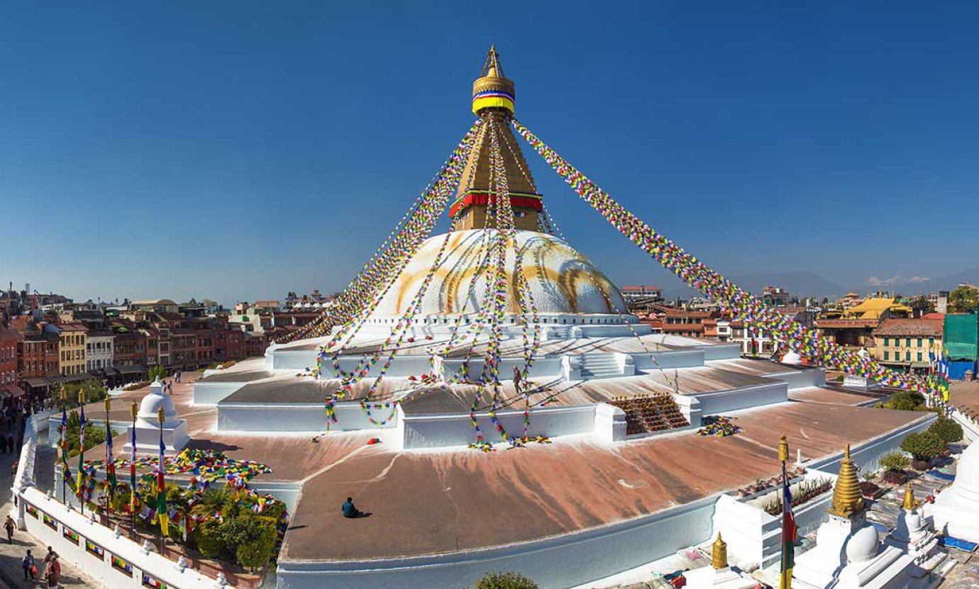Boudhanath stupa in Kathmandu