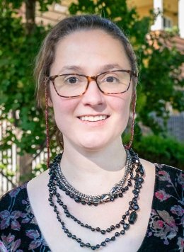 portrait of professor amanda louis johnson