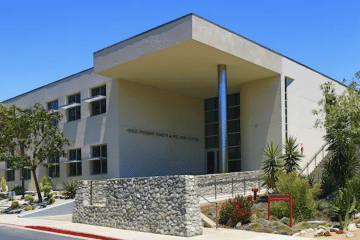 Gold Student Center front in 2014