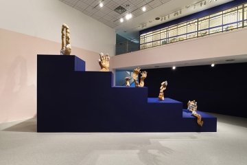 Installation view of Julia Haft-Candell at Pitzer Art Galleries, September 23-December 8, 2025. Photo courtesy of Brica Wilcox