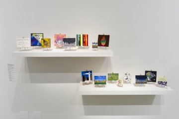 Installation view of Disruption! Art and the Prison Industrial Complex at Pitzer College Art Galleries, September 14 - December 6, 2019. Photograph courtesy of Ruben Diaz. 