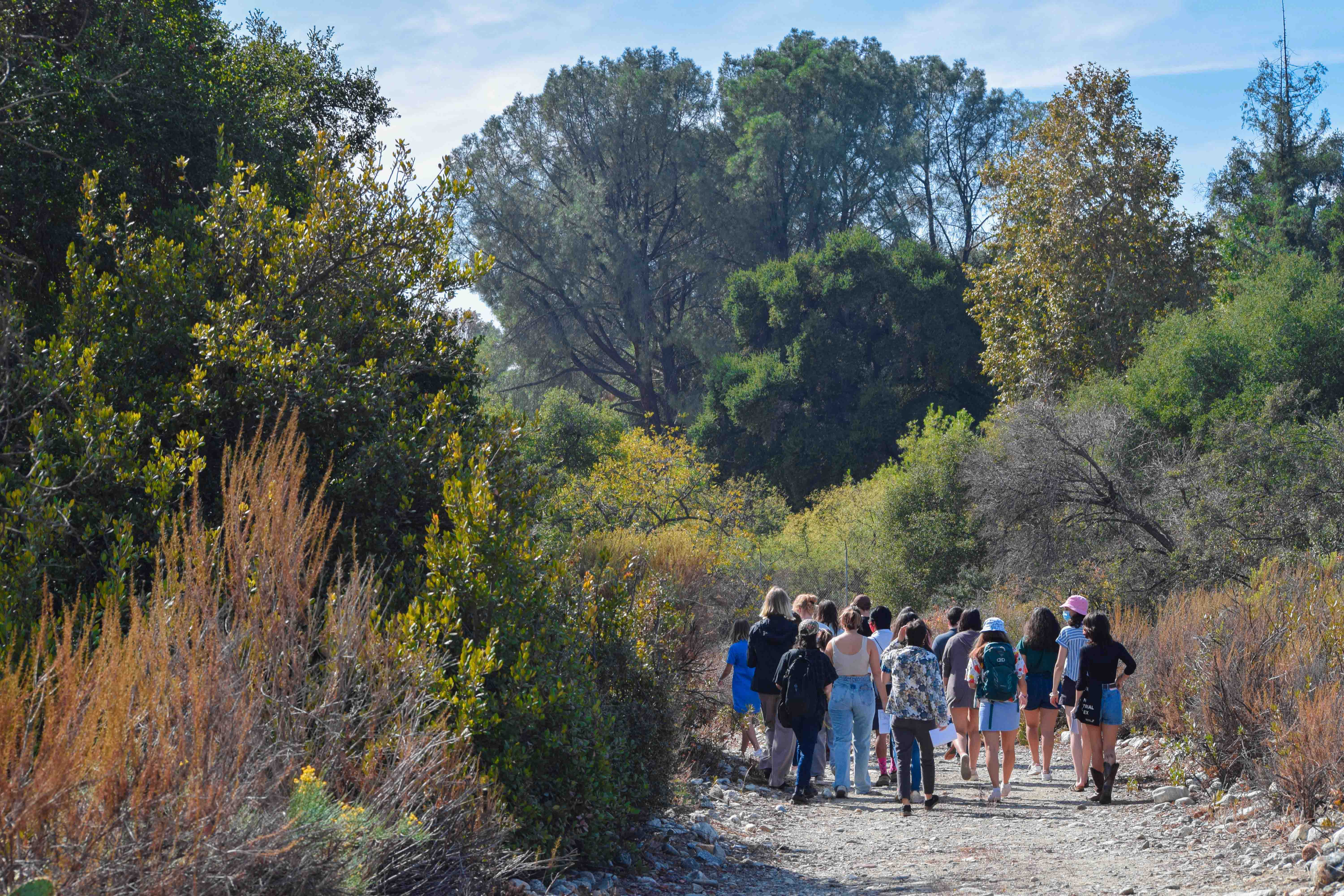 Ecopoetry walk throught the Bernard Field Station