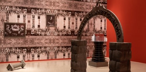 Installation view of Britt Ransom: Arise and Seek at Pitzer College Art Galleries, January 28 - March 25, 2023. Photo by Christopher Wormald