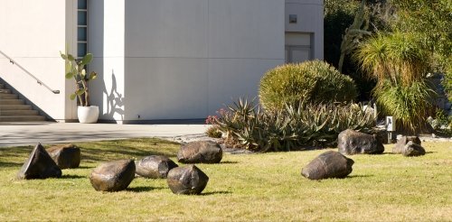 Installation view of Beatriz Cortez: Cosmic Portals at Pitzer College Art Galleries, February 5 - April 12, 2022. Photo by Ramak Fazel