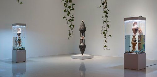 Installation view of Cammie Staros: House of the Muses at Pitzer College Art Galleries, September 24 - December 16, 2022. Photo by Ed Mumford