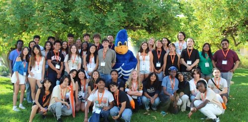 Group of Preview Pitzer attendees