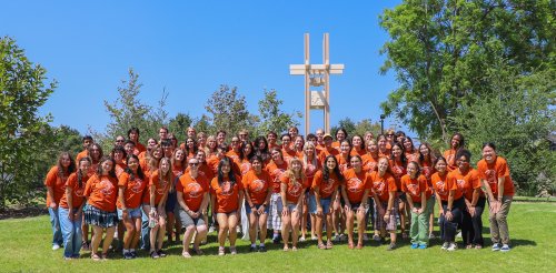 Group photo of the 2025 Orientation Team