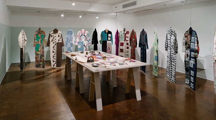 Installation view of Carmen Argote: gajes del oficio. Photo by Kara Leigh Kirk