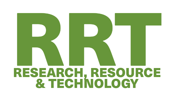 Research, Resource & Technology text logo