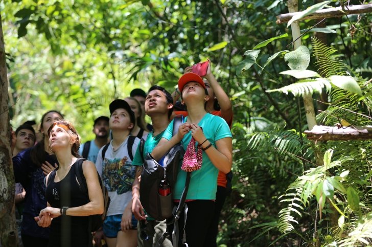 Costa Rica program students in 2014