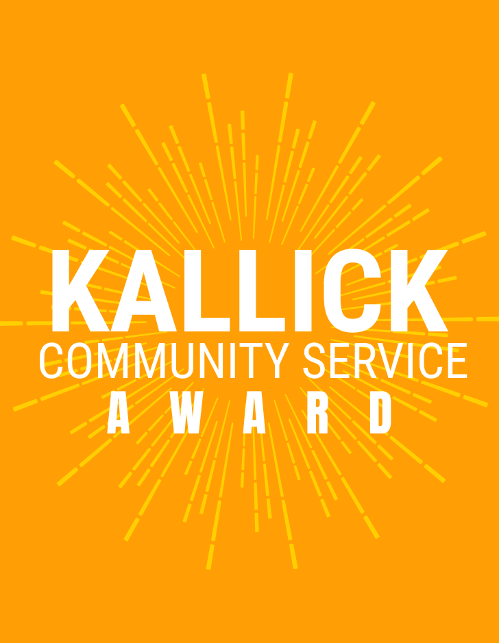 Kallick Community Service Award