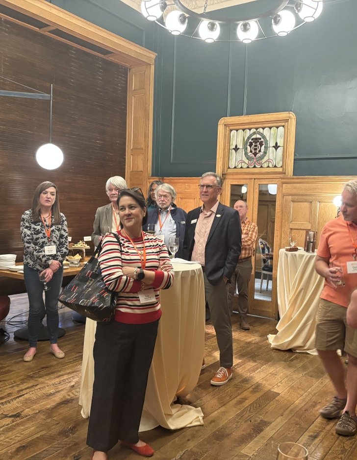 alumni at denver engagement tour