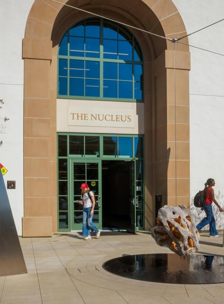 The entrance to the Nucleus