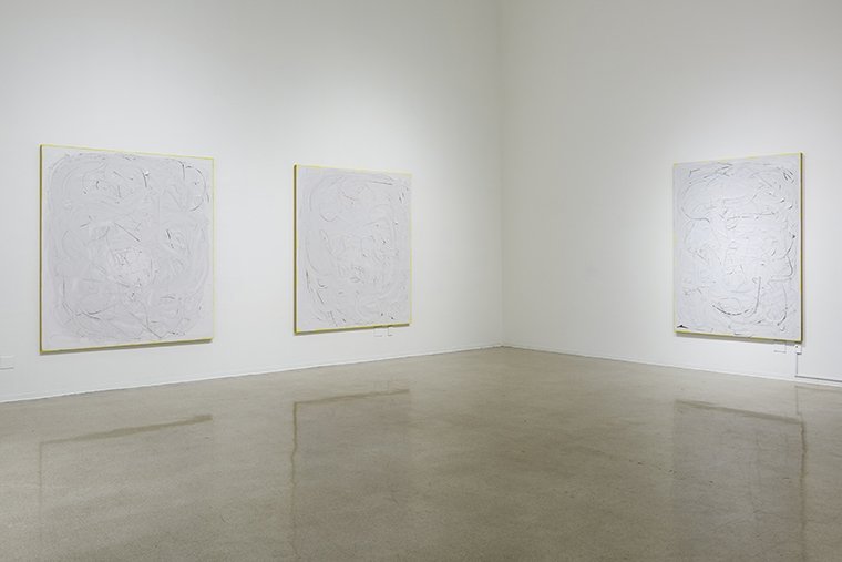 Installation view of Liat Yossifor: Time Turning Paint at Pitzer College Art Galleries, September 12-December 11, 2015. Photography courtesy of Ruben Diaz. 
