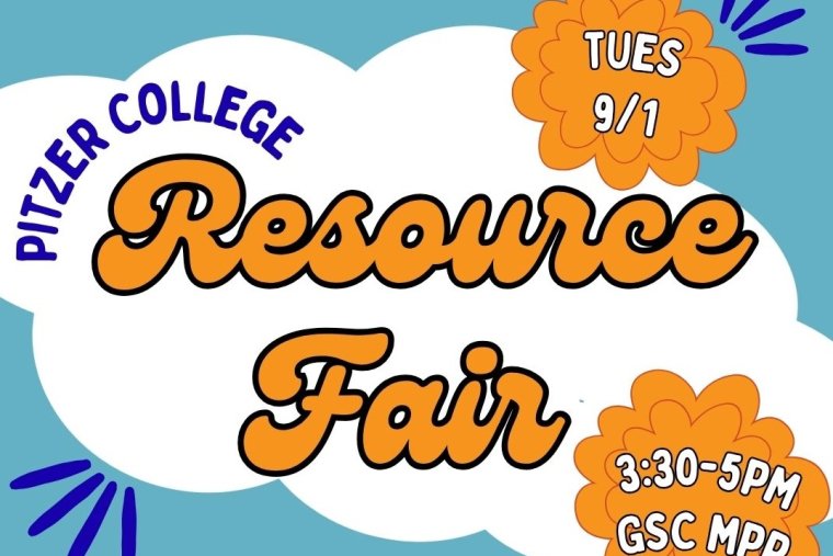 Resource fair on Tuesday 9/1 from 3:30-5PM