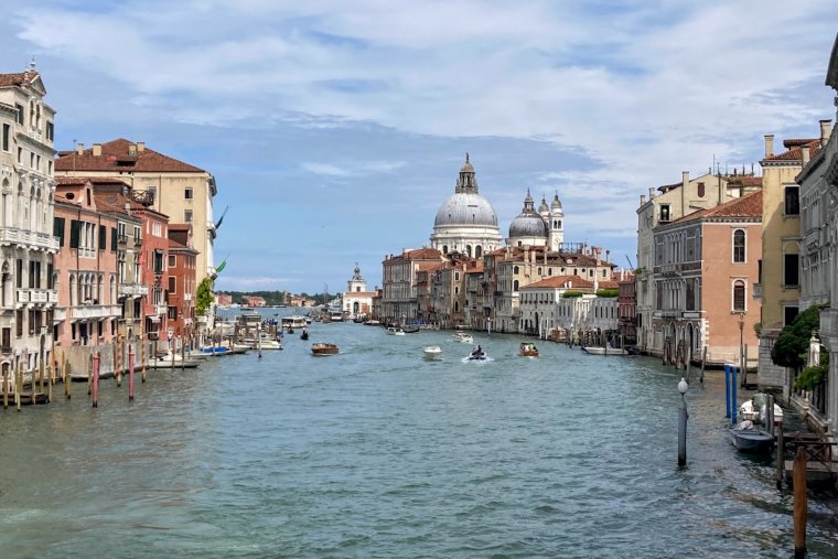 water in Venice, Italy canal