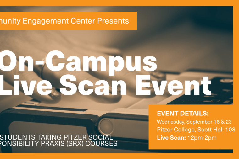 CEC Presents On-Campus Live Scan Event